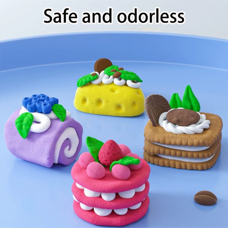 Air Dry Clay Kit for Kids – 24 Colors Ultra Light Modeling Clay
