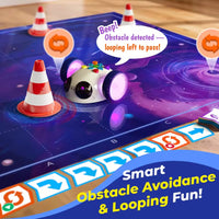 Coding Robot for Kids – Beginner Programmable STEM Learning Robot Toy