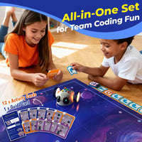 Coding Robot for Kids – Beginner Programmable STEM Learning Robot Toy