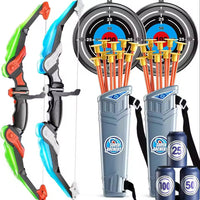 Kids Archery Bow & Arrow Set – Suction Cup Arrows with Target & Quiver
