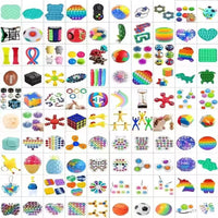 Fidget Toy Mystery Box – 300+ Styles Sensory Pop Fidget Pack for Kids