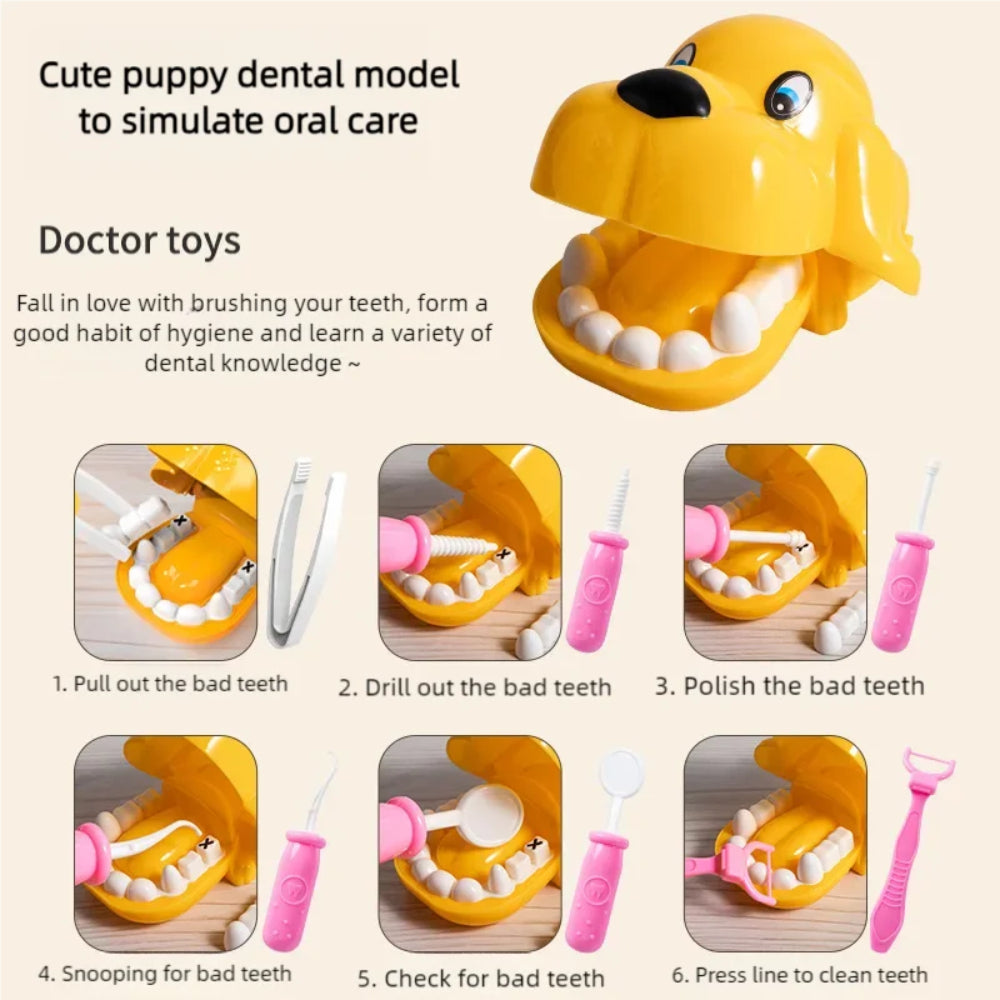 Doctor Kit for Kids – 42 Piece Pretend Play Medical Set with Light & Sound