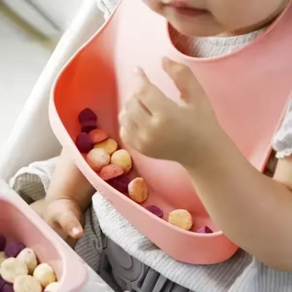 Baby Silicone Feeding Set – Suction Bowl, Bib, Spoon & Cup Toddler Dinnerware