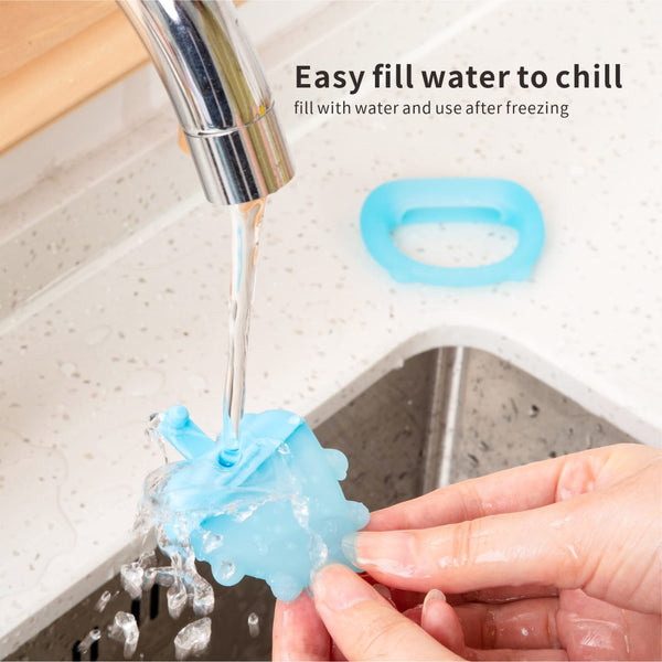 Baby Teething Toy – BPA Free Water-Fillable Silicone Teether for Infants