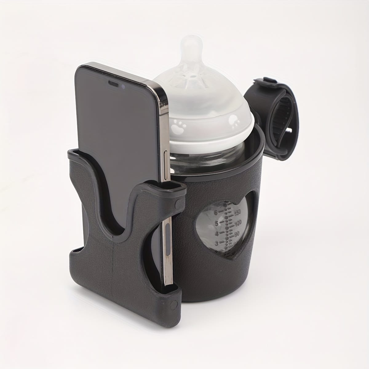 Stroller Cup Holder – Universal Baby Bottle & Phone Holder for Pram Pushchair