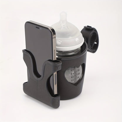 Stroller Cup Holder – Universal Baby Bottle & Phone Holder for Pram Pushchair