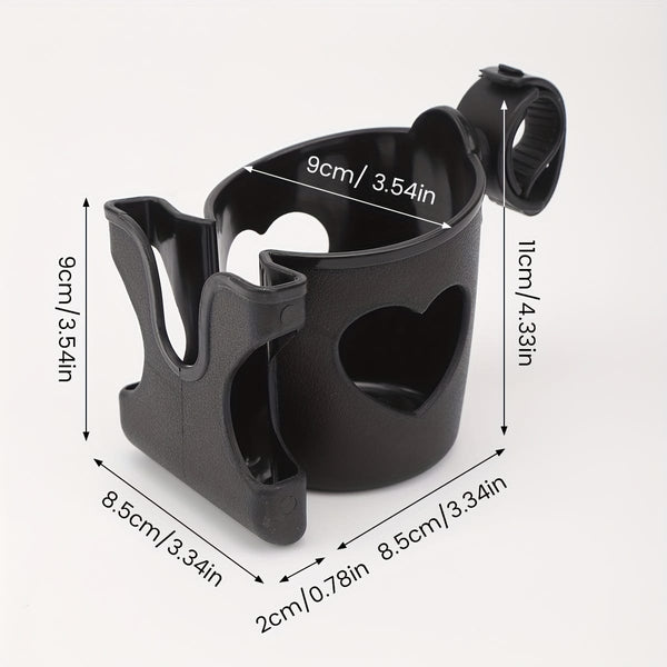 Stroller Cup Holder – Universal Baby Bottle & Phone Holder for Pram Pushchair