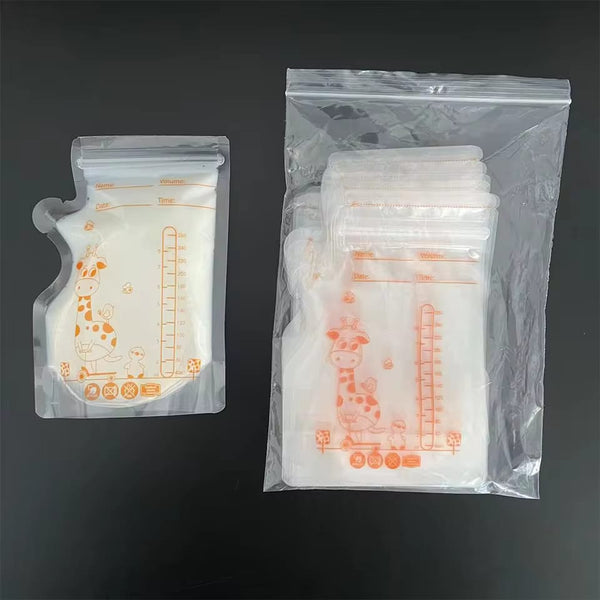 Breast Milk Storage Bags – 30 PCS BPA Free Leakproof Breastmilk Freezer Bags
