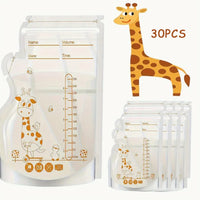 Breast Milk Storage Bags – 30 PCS BPA Free Leakproof Breastmilk Freezer Bags
