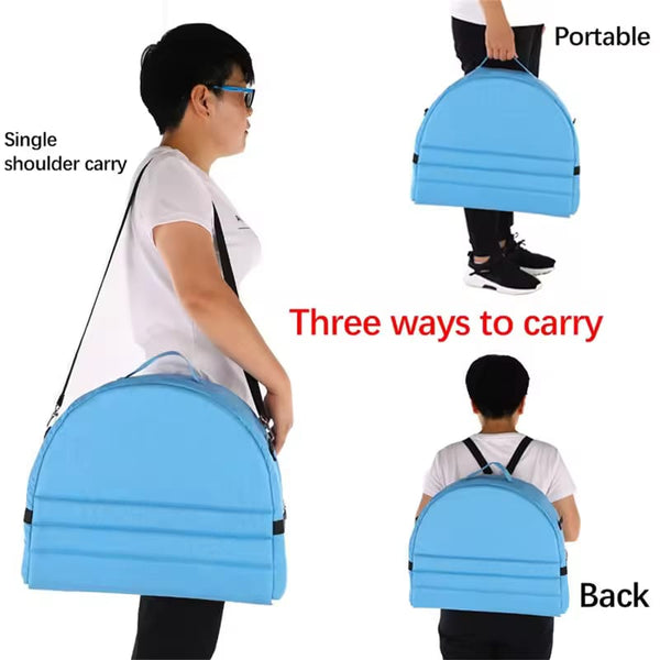 Portable Baby Bassinet – Foldable Travel Bed with Mosquito Net & Toys