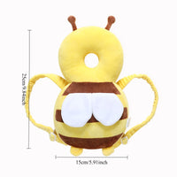 Baby Head Protection Pillow – Bee Anti-Fall Back Cushion for Infant Toddlers