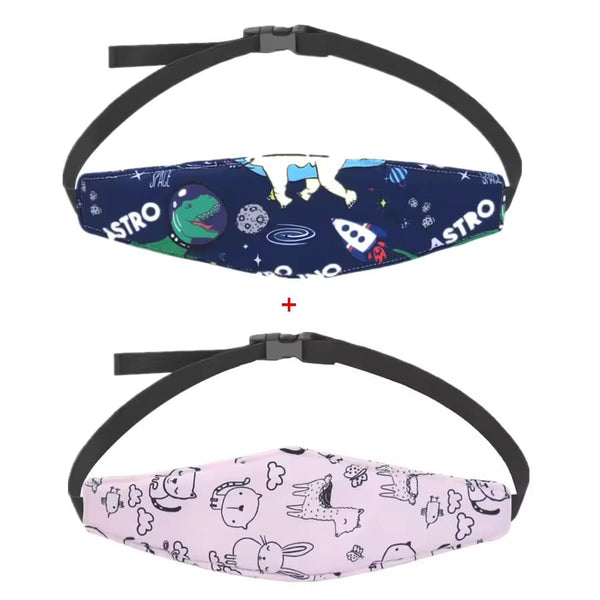 Car Seat Head Support Strap – Adjustable Baby Sleep Band for Infant & Toddler