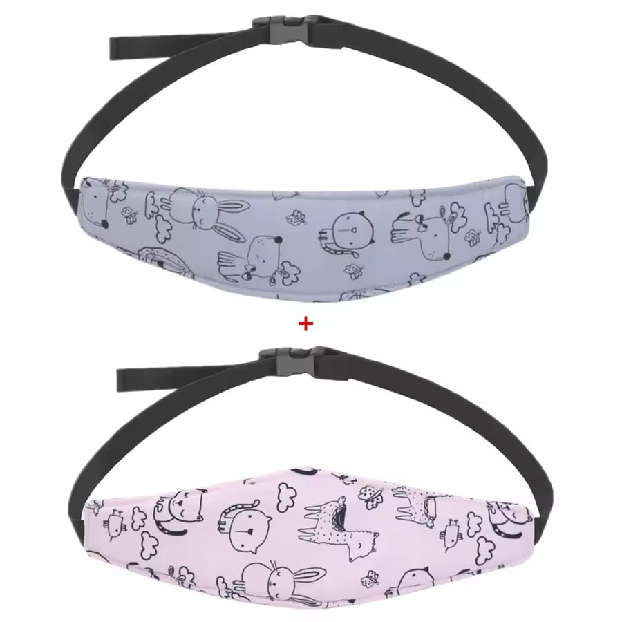 Car Seat Head Support Strap – Adjustable Baby Sleep Band for Infant & Toddler