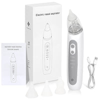 Baby Nasal Aspirator Electric – USB Rechargeable 3 Mode Infant Nose Cleaner