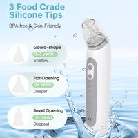 Baby Nasal Aspirator Electric – USB Rechargeable 3 Mode Infant Nose Cleaner