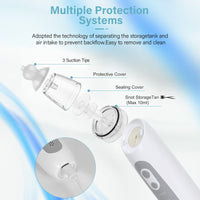 Baby Nasal Aspirator Electric – USB Rechargeable 3 Mode Infant Nose Cleaner