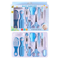 Baby Grooming Kit – 10 PCS Newborn Care Set Nail Clipper Brush Comb & Scissor