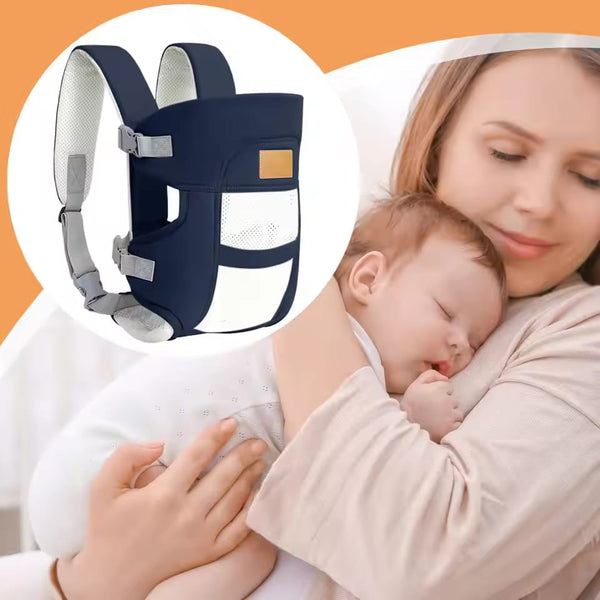 Baby Carrier Wrap Sling – Ergonomic Soft Infant Front Carrier for Newborn & Toddler