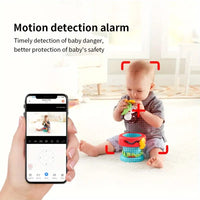 Baby Monitor with 2K HD Camera – Night Vision WiFi Video Monitor with App