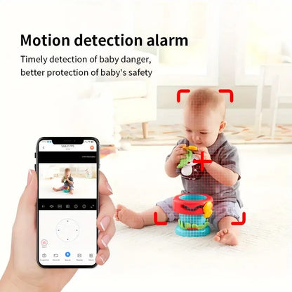 Baby Monitor with 2K HD Camera – Night Vision WiFi Video Monitor with App