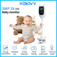 Baby Monitor with 2K HD Camera – Night Vision WiFi Video Monitor with App