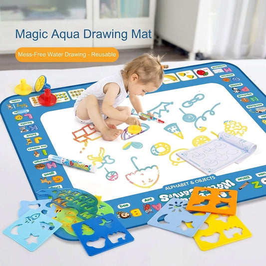 Magic Water Drawing Mat (Reusable)