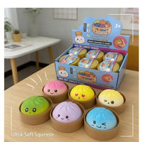 Squishy Dumpling Mystery Box —  Slow Rising Stress Relief Fidget  Toy | Surprise Gift for Kids